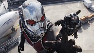 Ant-Man se convierte en Giant-Man - Escena en el Aeropuerto - Capitán América: Civil War CLIP 4K HD screenshot 5