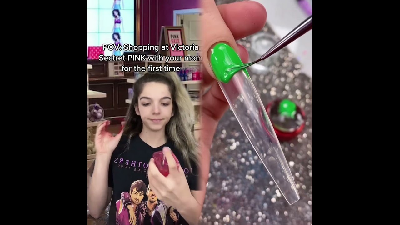 POV You’re shopping with your mom at Victoria Secret PINK for the first time