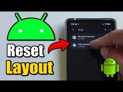 How To Reset Home Screen Layout On Android Phone (Pixel, Motorola, Samsung)