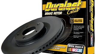 Review: Duralast Gold High carbon Black rotor