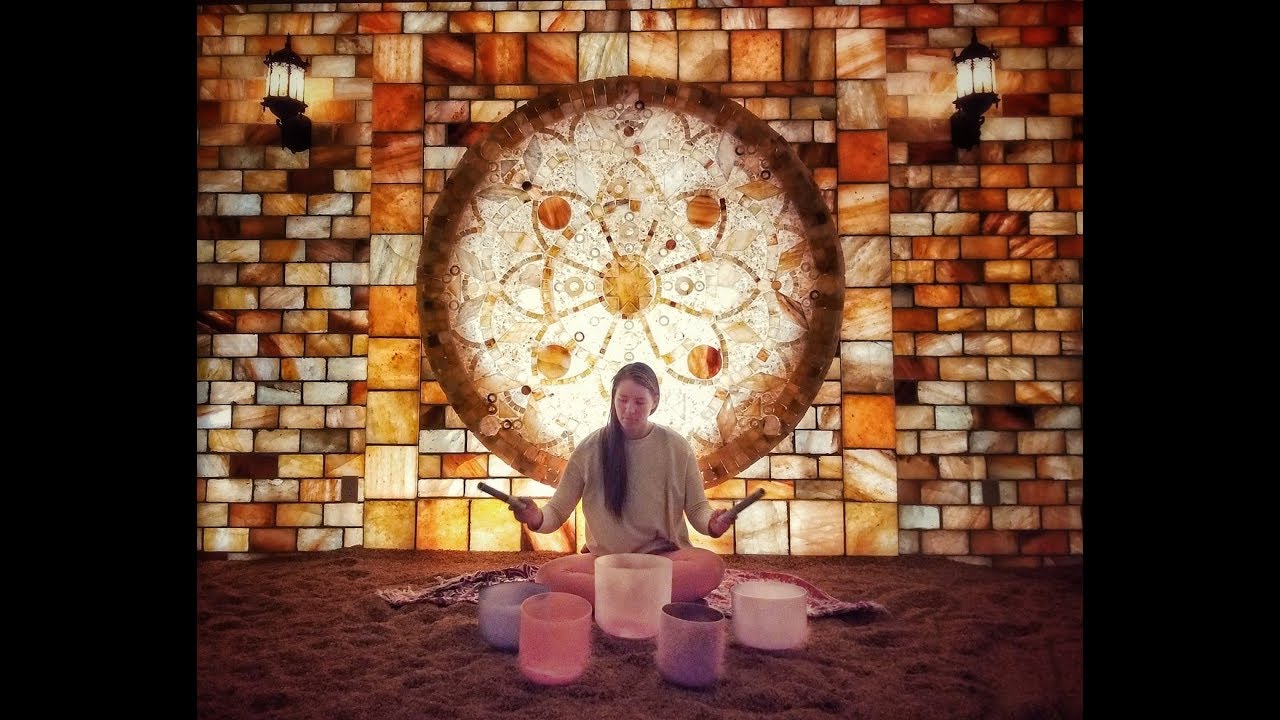 Crystal Sound Bath in The Himalayan Salt at The Centered Stone • with ...