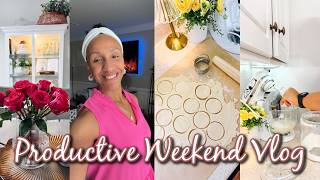 ✨ Productive Weekend Vlog | Teaching Pure Barre, HomeGoods Finds, Church & Family Time