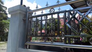 Pagar stainless motif
