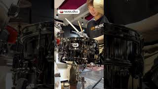 จูนเสียงก่อนส่ง!! สแนร์ TAMA Metalworks Extra Power LTD กับลุคดำเงาหล่อๆ #Drums #TAMADrums #กลอง