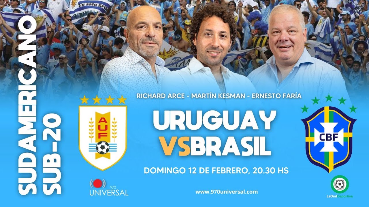 URUGUAY VS BRASIL SUB 20 970 UNIVERSAL YouTube