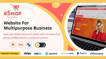 eShop Ecommerce Website PHP Script Free Download || eShop Ecommerce Website Script Download