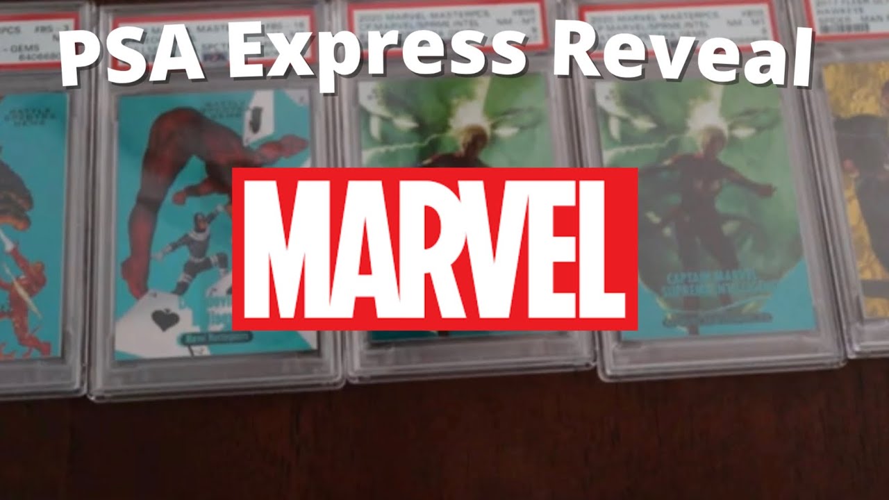 5 Card PSA Express Submission Reveal | Marvel Battle Spectra Gems and Royal Foil