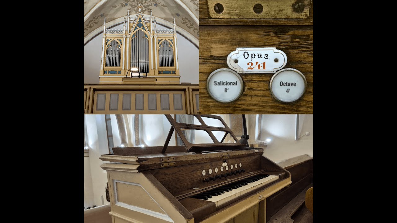 1889 Gebrüder RIEGER | Opus 241 | I/8 (6+2) Organ | Kostol sv. Ignáca | Čierne pri Čadci (SK)