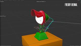 LAMPARA MODELADO Y RIG CON CINEMA 4D