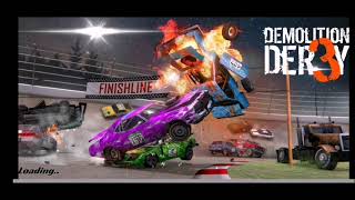ГОНКИ НА ВЫЖИВАНИЕ С ДРУГОМ! Demolition Derby 3 screenshot 2