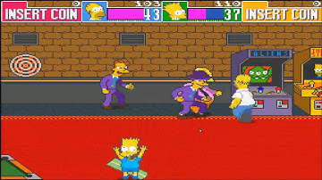 simpsons arcade game - stage 4 - moe