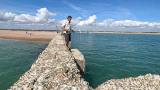 I took the Ultimate Bass Bait to Rye Harbour...