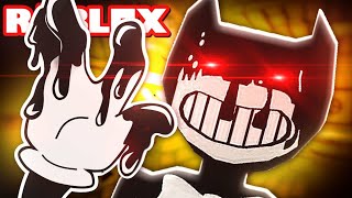 БЕНДИ И ЧЕРНИЛЬНАЯ МАШИНА В РОБЛОКСЕ !!!|!!! Bendy and the ink machine roblox...!!!!!! HORROR !!!!!!