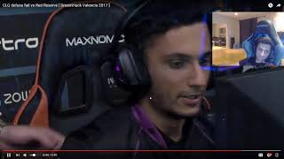 FNS Reacts to his failed defuse (CSGO HIGHLIGHT)