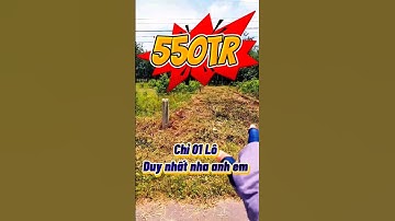 Đất Dầu Tiếng I Bán gấp lô đất Giá rẻ 550tr #datdautieng