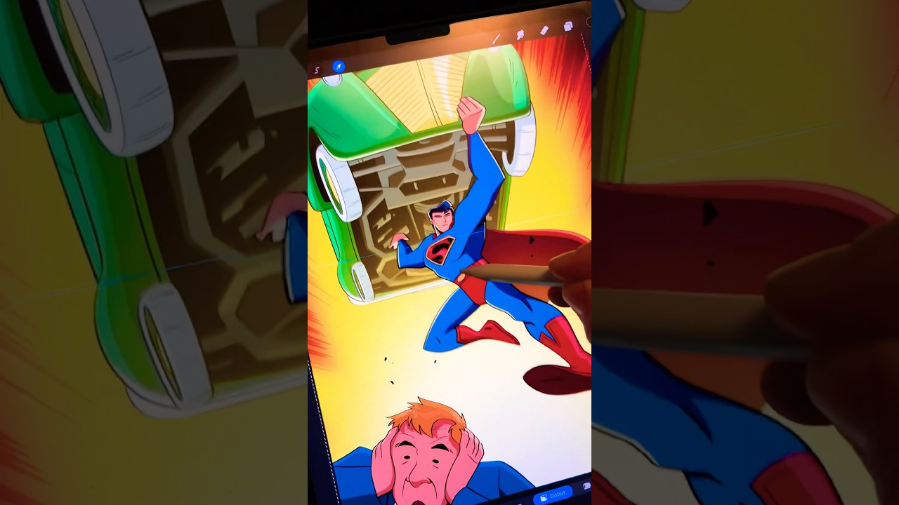 Should I Have Redrawn Iconic DC Comic Covers? 🤔 #dccomics