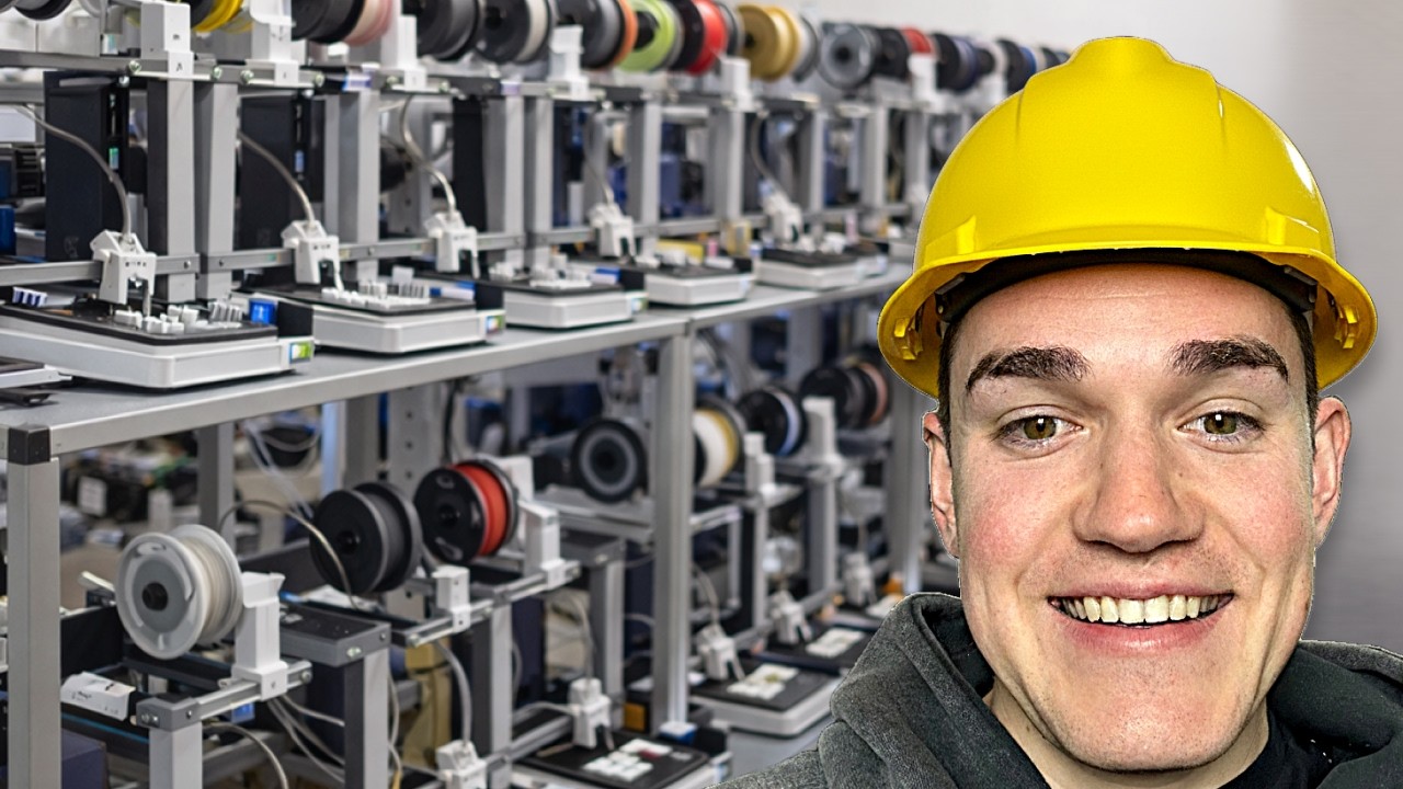 Así Funciona una Granja de Impresoras 3D por Dentro