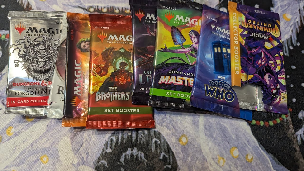 2023 Magic The Gathering Booster Pack Advent Calendar Day 10 - YouTube