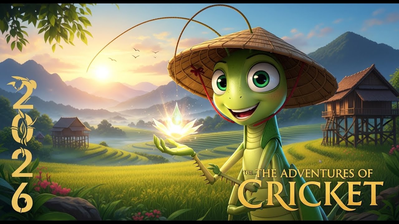 Latest Animated Film 2026   The Adventures of Cricket ► Gifts of Life   Vietnamese Fairy Tales