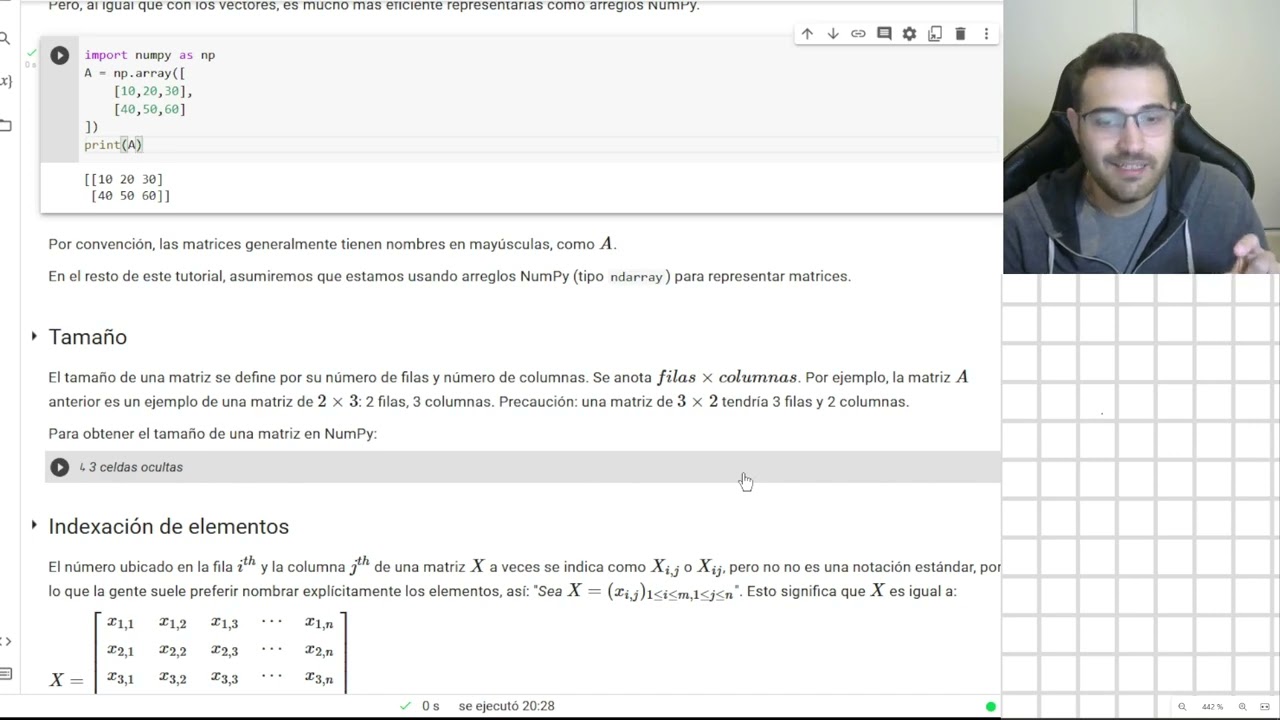 Matrices - Matemáticas para Cs. de Datos y Aprendizaje Automático - Clase #2