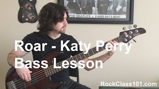 'Roar' - Katy Perry - Bass Lesson