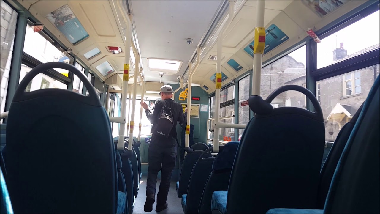 *TURBO SQUEAL* OPTARE SOLO - YJ11OHZ/2864 ON THE WENSLEYDALE WANDERER