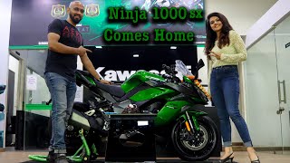 Taking delivery of Ninja 1000SX 2020 BS6 | Dreams Comes True