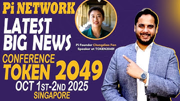 Pi Network Latest Update | Dr Chengdiao Fan Speech in Token 2049 Conference | Pi Coin Ecosystem