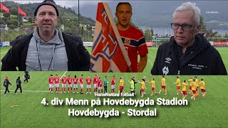 4 div Menn på Hovdebygda Stadion samandrag mellom Hovdebygda mot Stordal august 2026