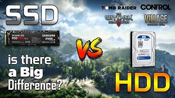 SSD vs HDD Gaming Performance and Load Time Test (5 Games)