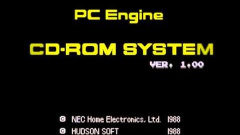 NEC PCEngine CD 1.00 bootanimation for WVGA Android devices