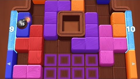 Wood Away Block Jam Level 224 Game Walkthrough Solution