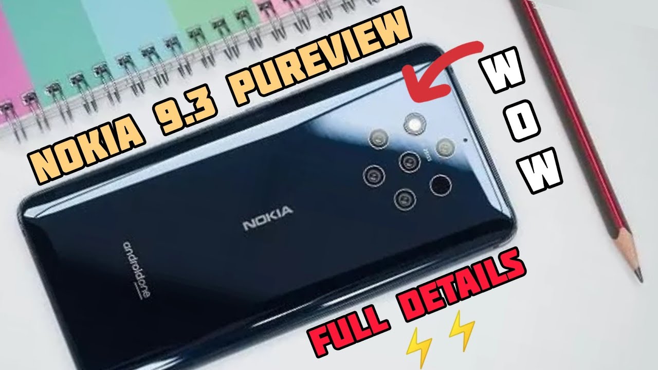 Nokia 9.3 Pureview 5G In Pakistan | First Look, Design, Launch Date & Price | Impressive ⚡⚡⚡
