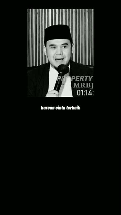 jangan menolak laki laki yang soleh - ustadz hilman fauzi