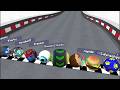 Going Balls - EPIC RACE LEVEL Gameplay Android, iOS #753