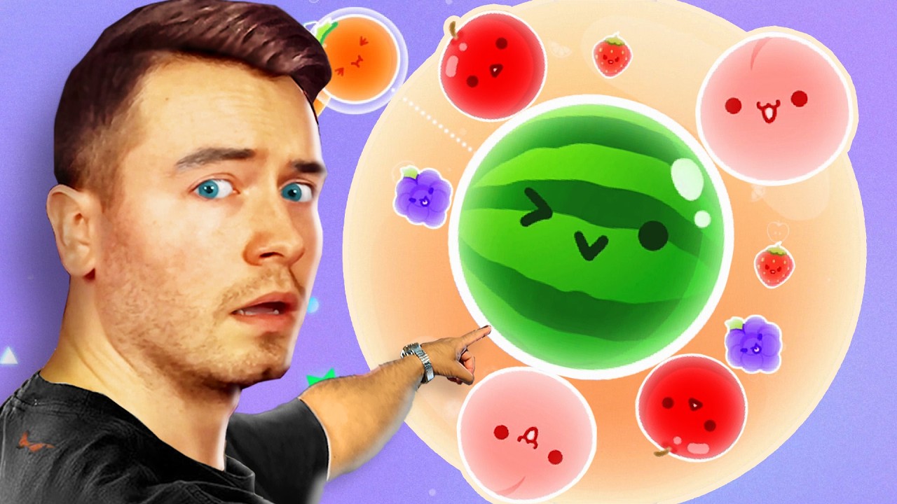 Das WASSERMELONEN Spiel 2 ist DA!!🍉 (Suika Game Planet)