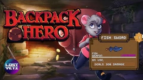 The 300+ Damage Fish Sword! | Backpack Hero Beta | TheLostYeti