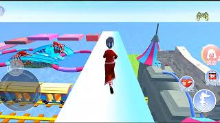 Anime School Girl Parkour 3D: Granny Parkour Run - Android Gameplay screenshot 3