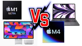 M1 Ultra Mac Studio vs M4 Macbook Air for Video Editing Bechmark Test