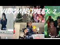 VLOGMAS WEEK 2: Shopping, Night out, Christmas Decorating, Cook with me + more