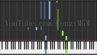 Video thumbnail of "[Goblin OST Part 7] 도깨비 OST 7 - "I Miss You" (Synthesia Piano Tutorial / Live Cover)"