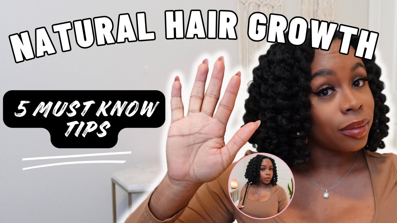 These 5 Things Will GROW Your Natural Hair | Type 4 Hair Tips