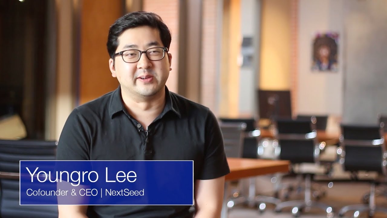 Youngro Lee | CEO NextSeed promo for GeniusDen event