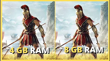 Je 8 GB RAM pro hraní her lepší než 4 GB?