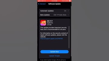 iOS 17.7 update released