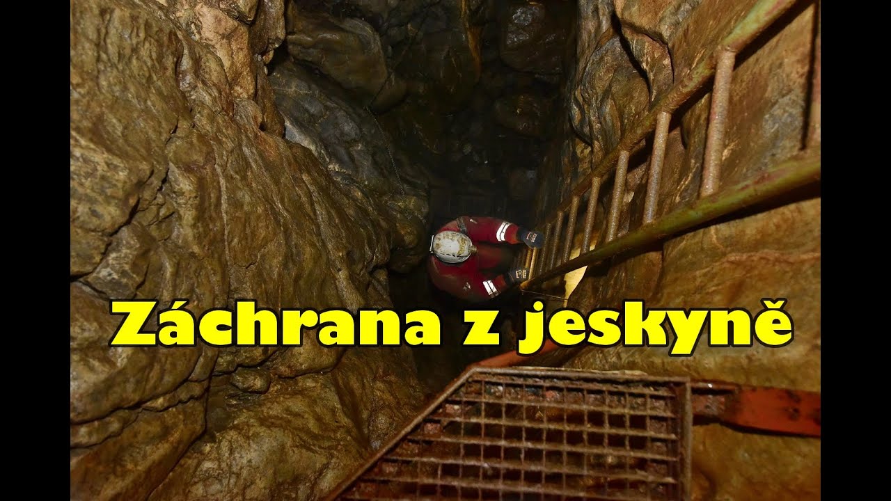 Cvičení - záchrana speleologa