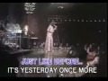 Hc ting Anh qua bi ht c ph  - Carpenters - Yesterday Once More (Karaoke)