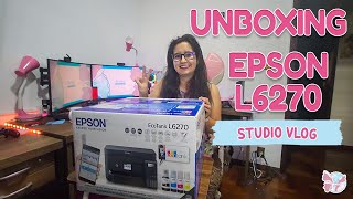 Unboxing Epson L6270 Studio Vlog Printer #18 🦋 Kira Mimos