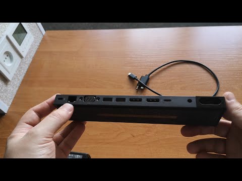 HP Elite/Zbook Thunderbolt 3 Dock (HSTNN-CX01) (review)