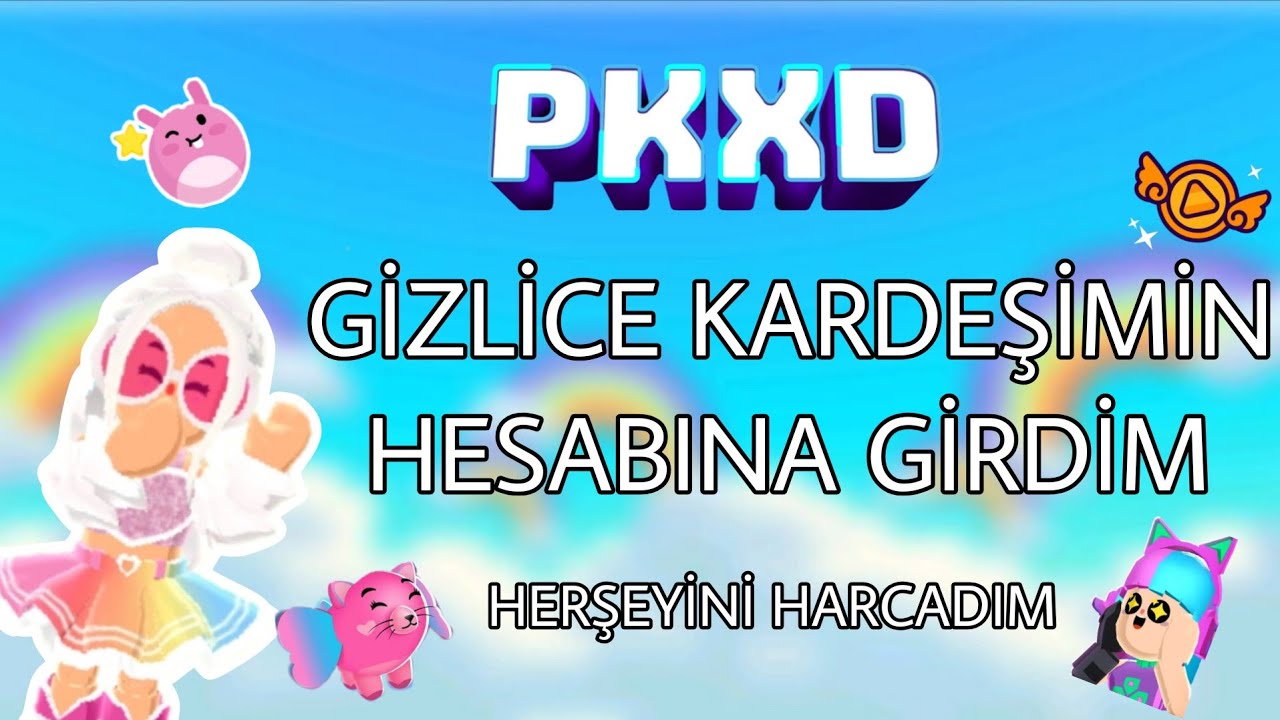 PK XD GİZLİCE KARDEŞİMİN HESABINA GİRDİM//HERŞEYİNİ HARCADIM😱